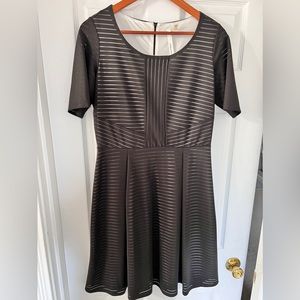 Black swing dress- EUC